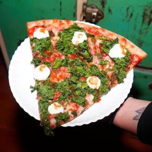 pizza de chorizo