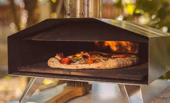 pizza en el horno